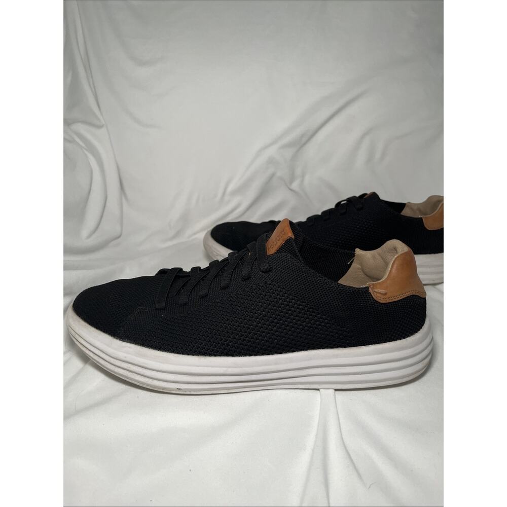 Mark Nason Men’s Black Stretch Knit Slip On Sneakers 68677 Size 10.5 Shoes